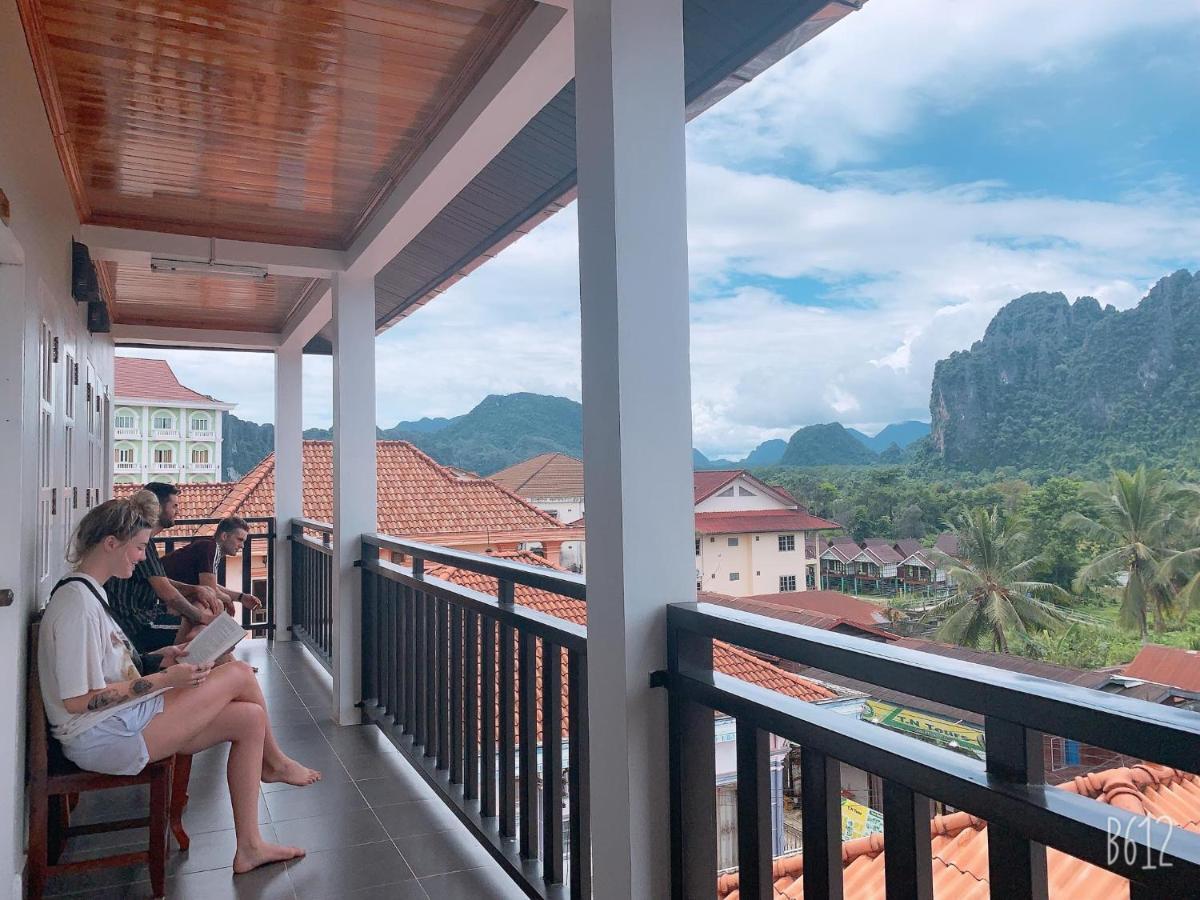 Jasmine Vangvieng Hotel Vang Vieng Exterior foto
